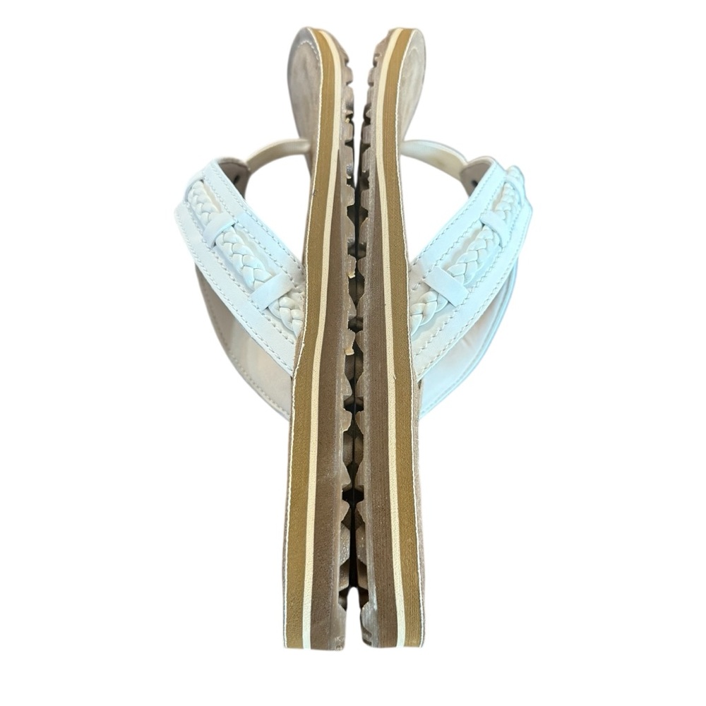 Clark’s Fenner Nerice Off White Sandal Size 10 - Picture 7 of 10